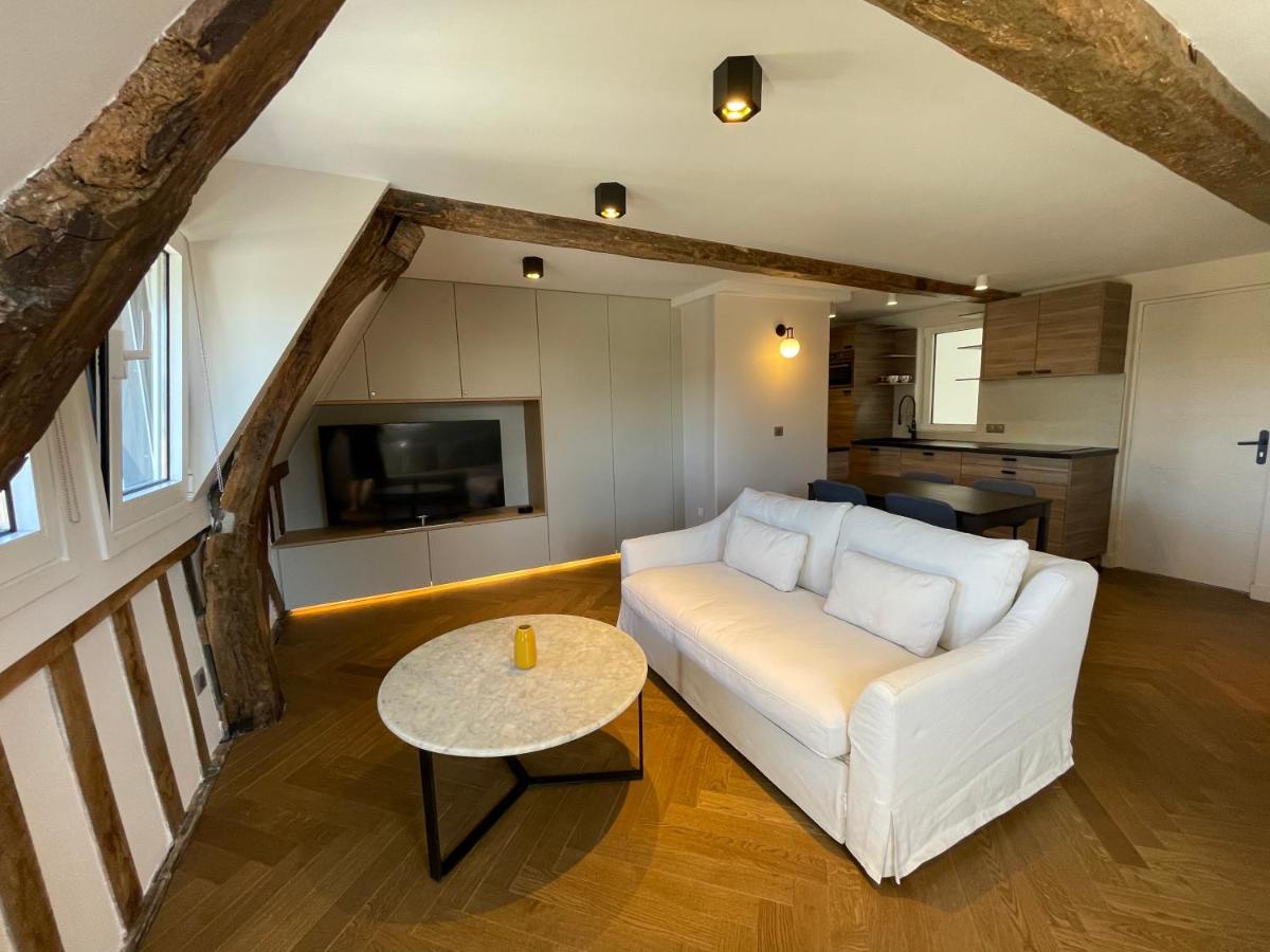 Appartement Les Hirondelles Honfleur Exteriér fotografie