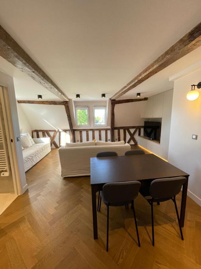 Appartement Les Hirondelles Honfleur Exteriér fotografie