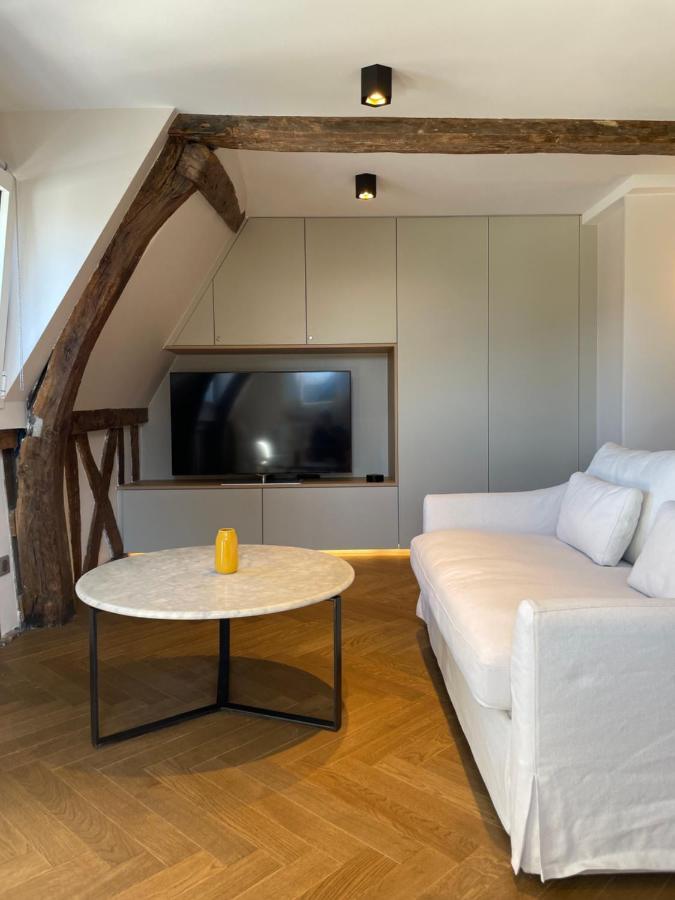 Appartement Les Hirondelles Honfleur Exteriér fotografie