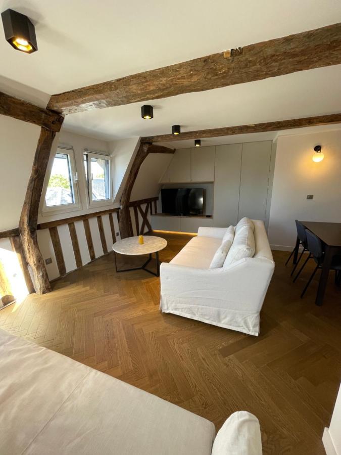 Appartement Les Hirondelles Honfleur Exteriér fotografie