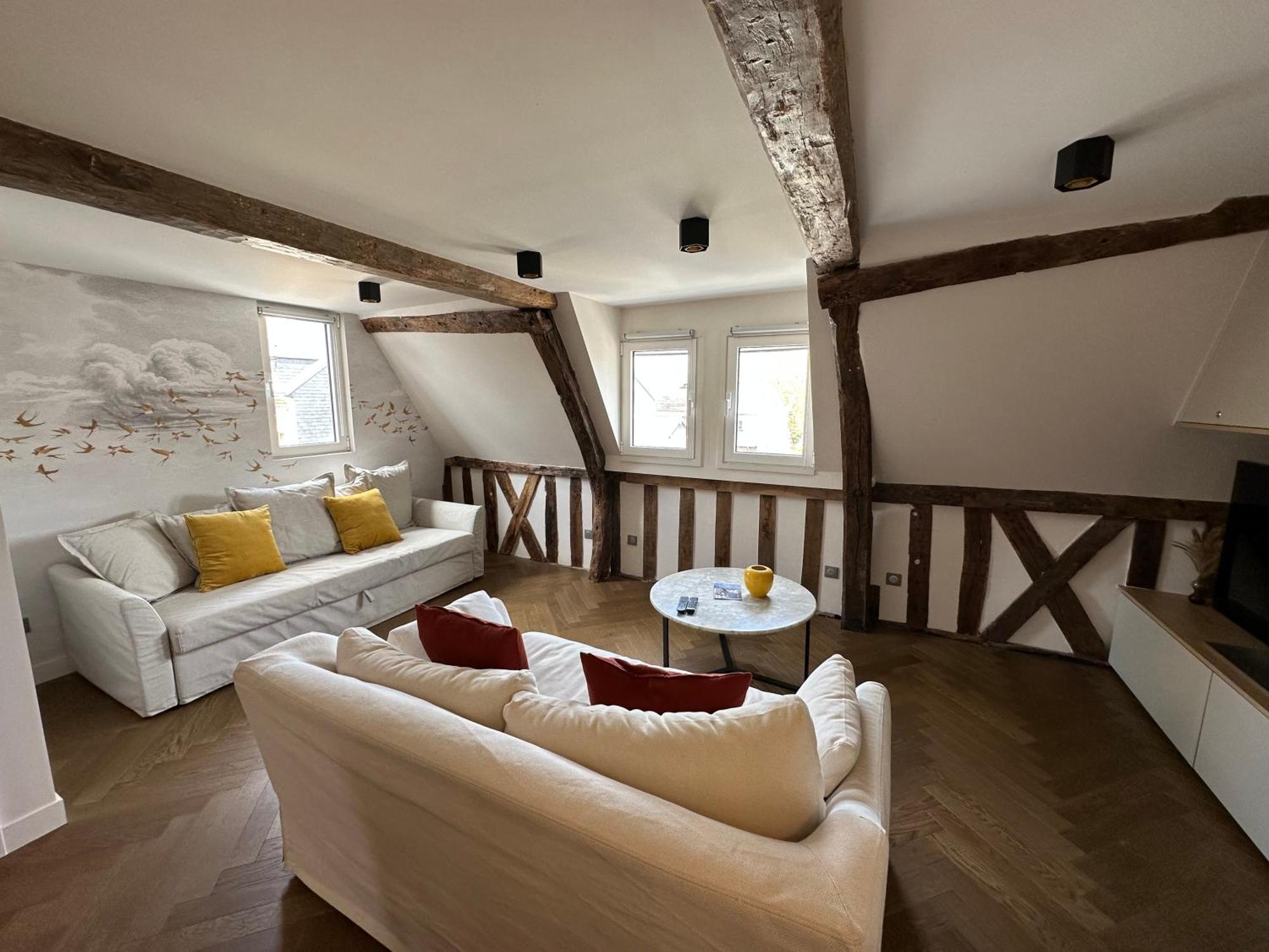 Appartement Les Hirondelles Honfleur Exteriér fotografie