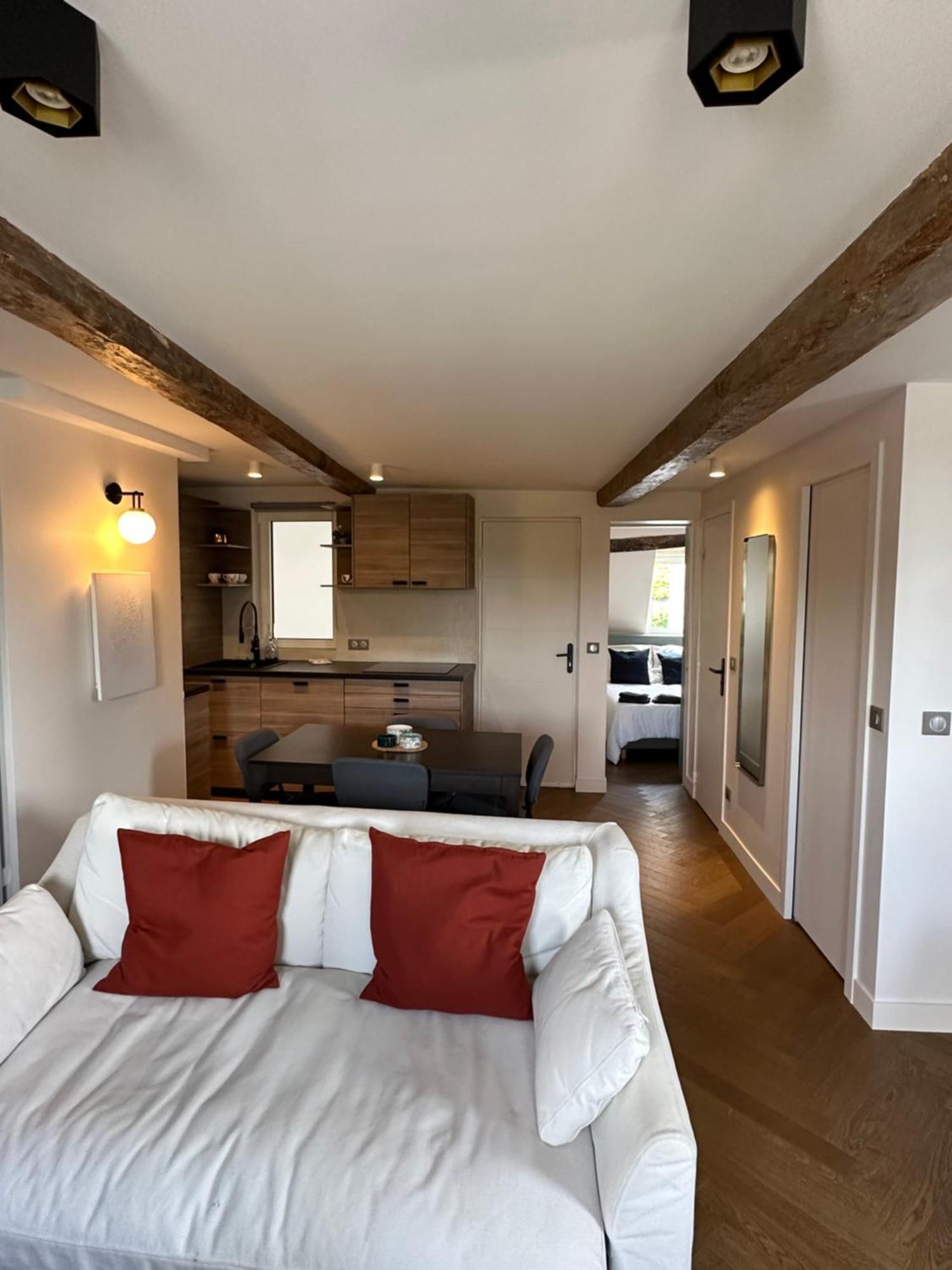Appartement Les Hirondelles Honfleur Exteriér fotografie