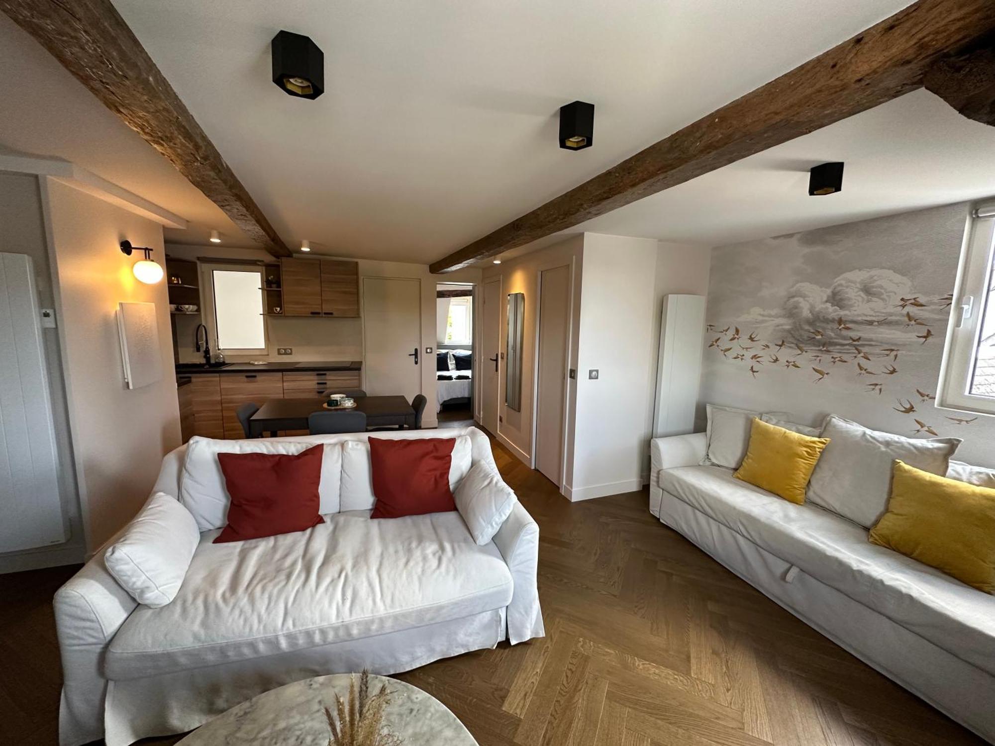 Appartement Les Hirondelles Honfleur Exteriér fotografie