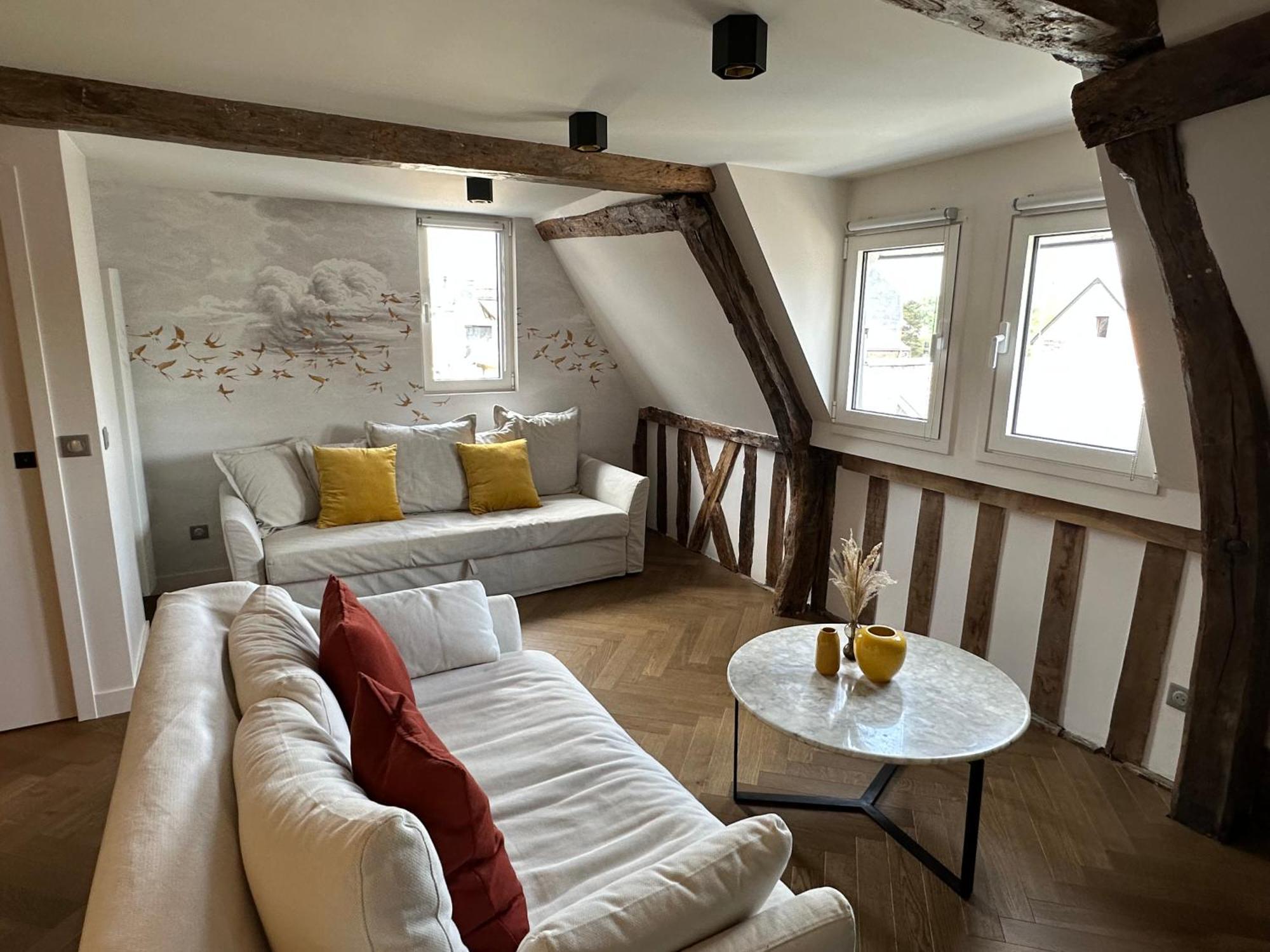 Appartement Les Hirondelles Honfleur Exteriér fotografie